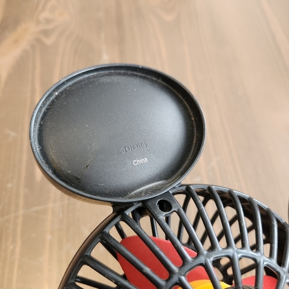 Disney Mickey Mouse Portable Fan Flexible Clamp 17" Stroller Desk - Works! - Picture 6 of 11